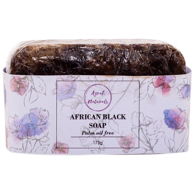 Azrah Naturals Palm-Free African Black Soap