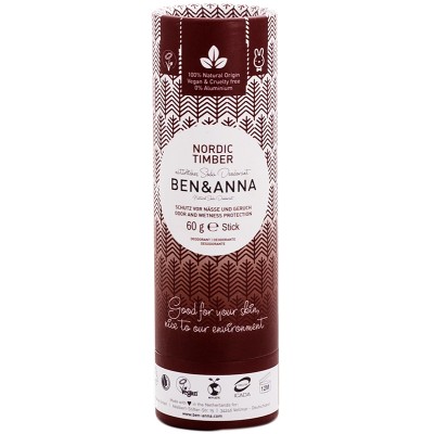 Ben & Anna Natural Soda Deodorant Nordic Timber