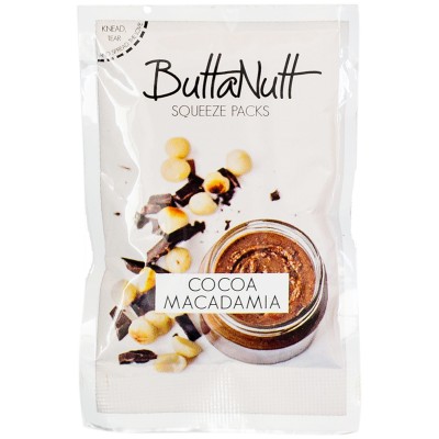 Buttanutt Chocolate Macadamia Spread - Squeeze Pack