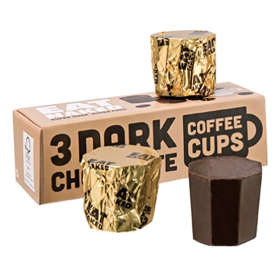 Eat Naked Dark Chocolate Coffee Cups
