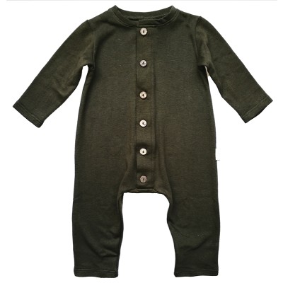 My Little Loves Breeze Romper Deep Green