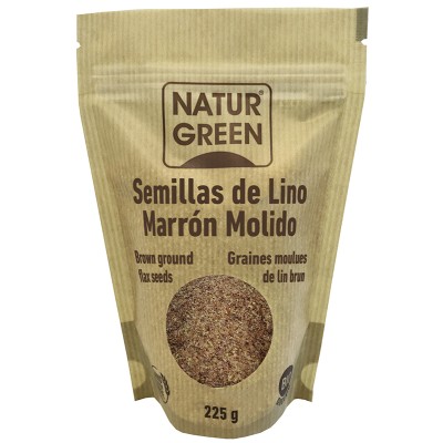 Naturgreen Organic Brown Ground Flax Seeds