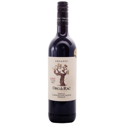 Org de Rac Shiraz Cabernet Merlot 2017- Sweedse Blend