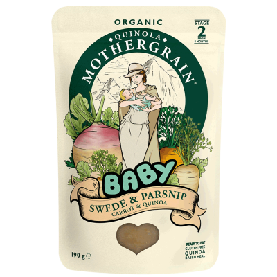 Quinola Baby Stage 2: Swede, Parsnip, Carrot, & Quinoa