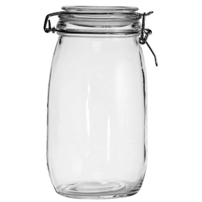 Regent Round Hermetic Canister With Clip & Seal