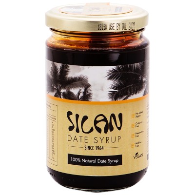 Silan Date Syrup Glass Jar 