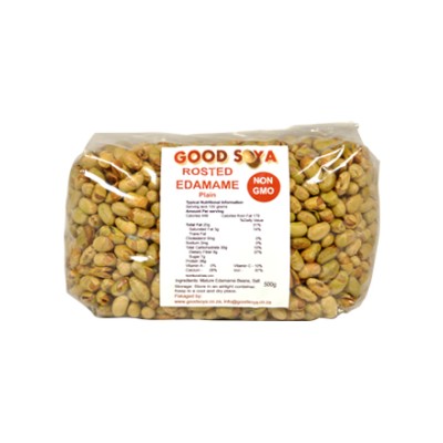 Good Soya Edamame Roasted Non GMO Mature Beans 500g