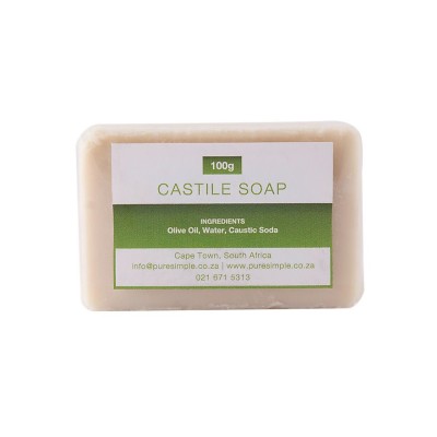 Pure Simple Castile Soap Bar (Fragrance Free) 