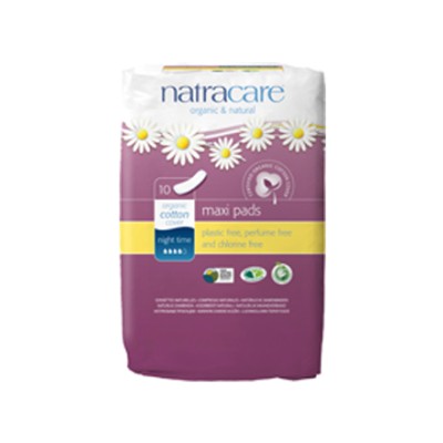Natracare Organic Cotton Night Time Towels (10)
