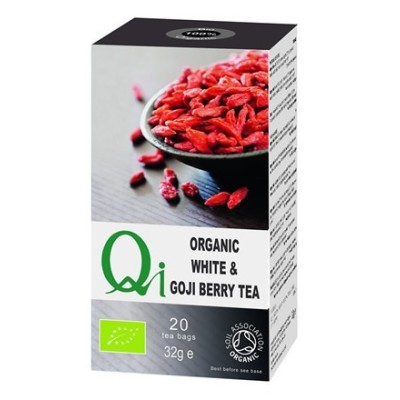 Qi Organic White & Goji Berry Tea