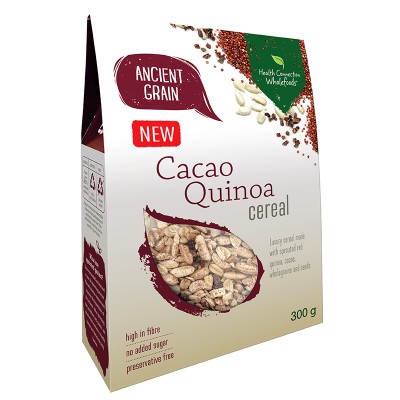 Health Connection Cacao Quinoa Cereal