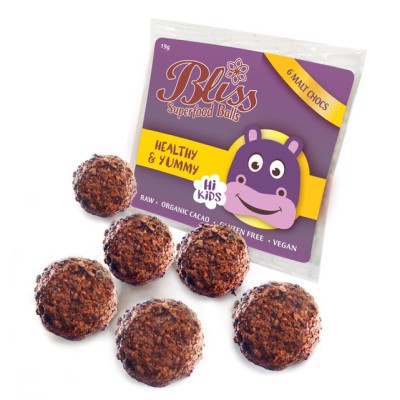 Bliss Kids Mini Balls Organic Cacao, Hemp & Maca