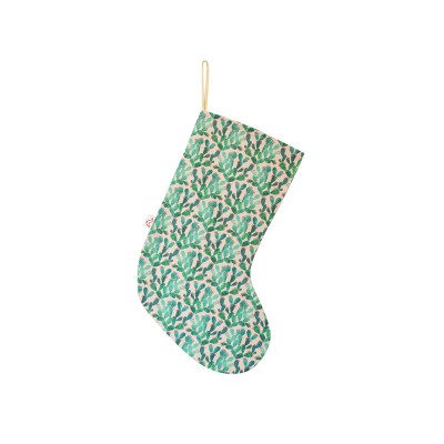 Handmade By Me Christmas Stocking Prickly Pears