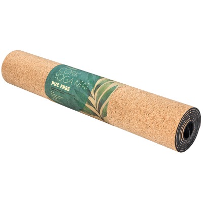 Earth Warrior Cork and natural rubber yoga mat