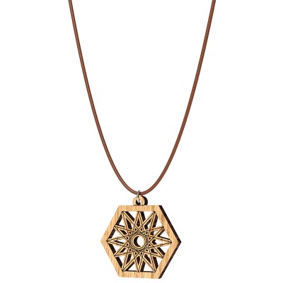 The Artists Sacred Geometry Northern Star Pendant