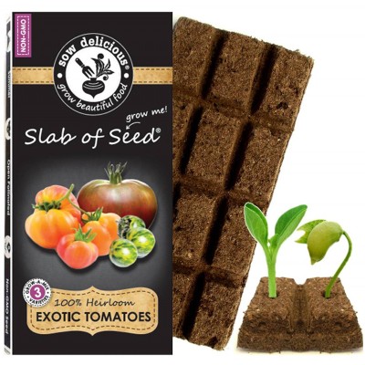 SOW Delicious Seed Slab - Exotic Tomatoes