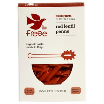 Doves Farm Red Lentil Penne