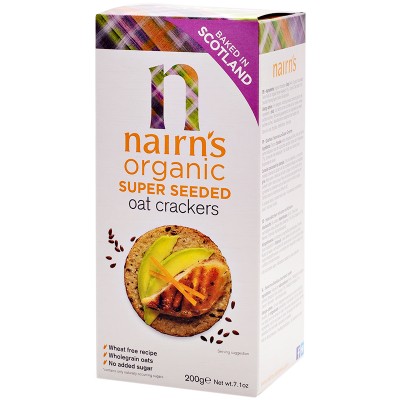 Nairn's Organic Super Seeded Oat Crackers