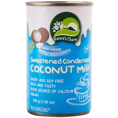 Natures Charm Sweetened Condensed Coconut Milk