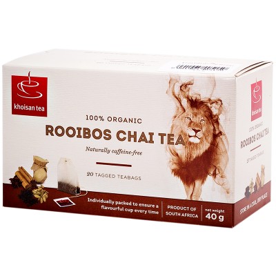 Khoisan Tea Organic Rooibos Chai Envelope
