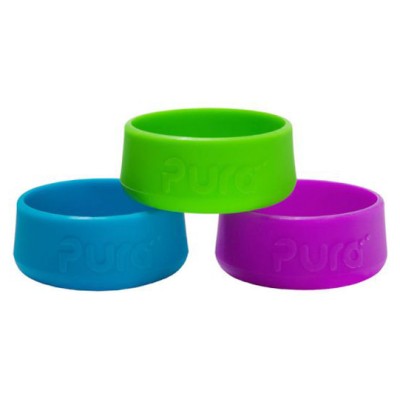 Pura Stainless Steel Bottle Bumpers - 3pack