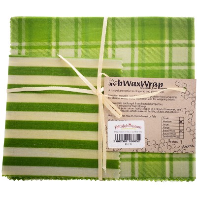 6 degrees East Bwax Wraps Bread & Cheese set - Green