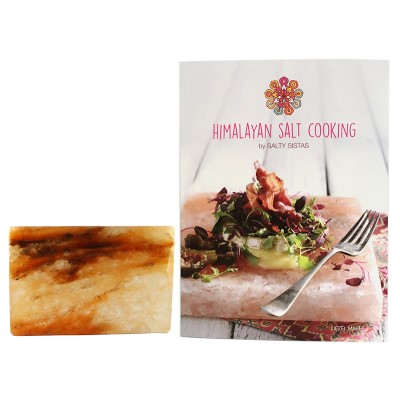Saltpur Himalayan Salt Cookbook & Block Special