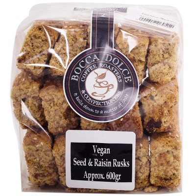 Quarry Lake Foods Vegan Seed & Raisin Rusks