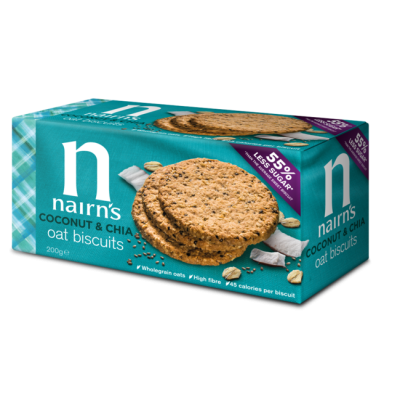 Nairn's Coconut & Chia Oat Biscuits