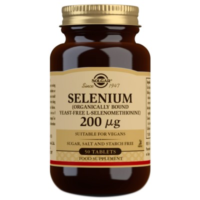 Solgar Selenium (Yeast-Free) 200µg 