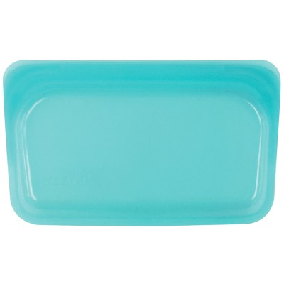Stasher Reusable Silicone Snack Bag - Aqua
