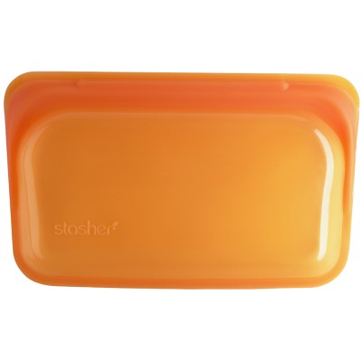 Stasher Reusable Silicone Snack Bag - Citrus