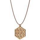 The Artists Sacred Geometry HoneyComb Pendant