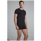 Boody Bamboo Ecowear Men's Crew Neck T-Shirt - Black