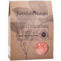 Faithful to Nature Organic Lentils Red Football