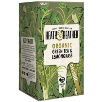 Heath & Heather Organic Green Tea & Lemongrass 