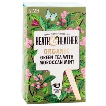 Heath & Heather Organic Green Tea With Morrocan Mint