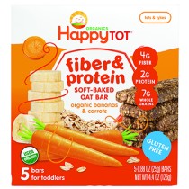 Happy Tot Oat Bars - Bananas & Carrots 125g