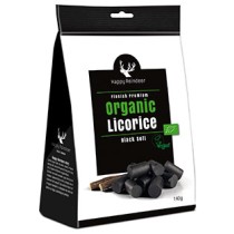 Happy Reindeer Organic Black Soft Licorice