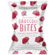 Herbivore Organic Raw Broccoli Chips - Pink Salt & Black Pepper