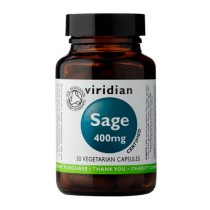 Viridian Organic Sage 400mg Capsules