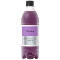 Theonista Purple Flowers & Lime Kombucha 1 Litre